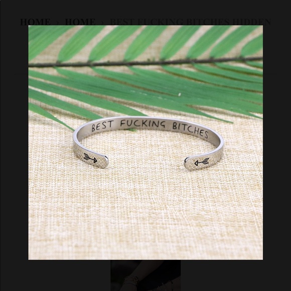 JoyCuff Jewelry - NIB JoyCuff Silver Mantra Cuff Bangle Bracelet